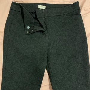 Dark grey Loft petite pants